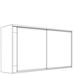 Garnitur Hawa Clipo 16 GPPK IS, für 2 Türen - Hawa Clipo – Bild 1