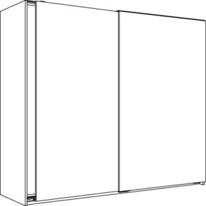 Garnitur Hawa Combino 35 H FS, für 3 Türen - Hawa Combino – Bild 1