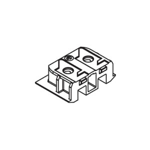 Schienenenstück Hawa Clipo 26/26, Doppellaufschiene, Kunststoff - Hawa Clipo – Bild 1