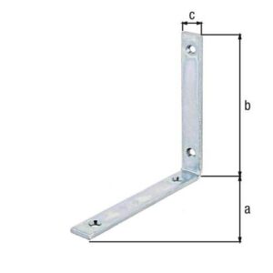 Balkenwinkel - Balkenwinkel L140x140mm B.20mm schmal STA roh galv.verz.d.pass.GAH – Bild 3