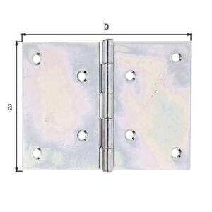 Scharnier - Scharnier H.100mm B.152mm S.2,0mm STA sdmverz.breit GAH – Bild 3