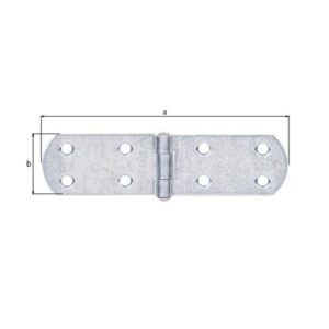 Kistenband - Kistenband H.35mm B.offen135mm S.2mm STA galv.verz.d.pass.GAH – Bild 3