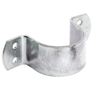 Rohrschelle - R.schelle L133xB40xH55mmStahl galv.verz.d.pass.f.Rohre 57mm 2 1/4? GAH – Bild 1