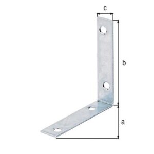 Stuhlwinkel - Stuhlwinkel L.75x75mm B.16mm S.1,75mm STA sdmverz.Loch-D.5,5mm GAH – Bild 3