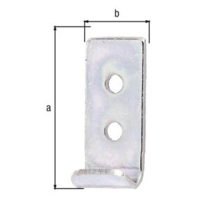 Schließhaken - Schließhaken f.Kistenverschlüsse L.30 B.12 S.1,5mm STA galv.verz.d.pass.ger.GAH – Bild 3