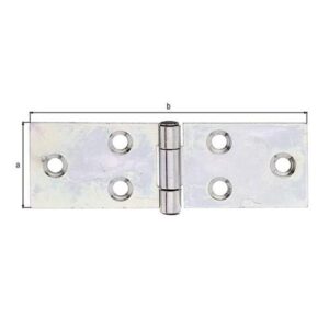 Tischband - Tischband H.81mm B.offen26mm S.1,3mm STA sdmverz.GAH – Bild 3
