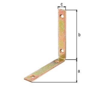 Balkenwinkel - Balkenwinkel L120x120mm B.20mm schmal STA roh galv.verz.d.pass.GAH – Bild 3