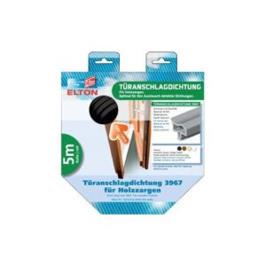 Türanschlagdichtung - Türanschlagdg.L.5m z.Einfräsen PVC blk weiß ELLEN – Bild 3