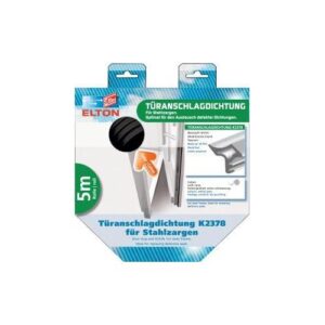 Türanschlagdichtung - Türanschlagdg.K2378 L.5m z.Einstecken W-PVC blk weiß ELLEN – Bild 3