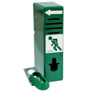 Schwenk-Türwächter - Schwenk-Türwächter 920 000 vorgerichtet f.HZ grün lack.Basis GFS – Bild 3