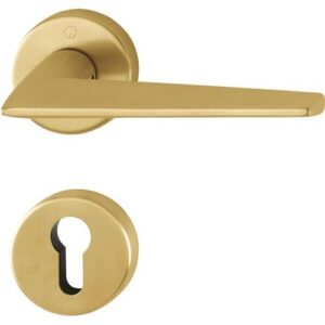 Rosettengarnitur - Rosettengrt.Macau M1646/42KV/42KVS MS F78-1-R PZ DIN L/R D/D HOPPE – Bild 1