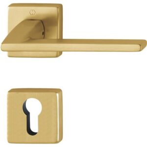 Rosettengarnitur - Rosettengrt.Bergamo M1628/843KV/843KVS MS F78-1-R PZ DIN L/R D/D HOPPE – Bild 1