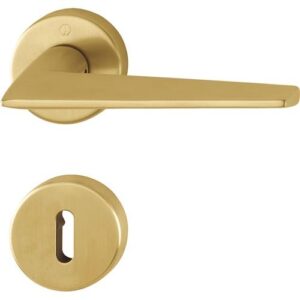 Rosettengarnitur - Rosettengrt.Macau M1646/42KV/42KVS MS F78-1-R OB DIN L/R D/D HOPPE – Bild 1