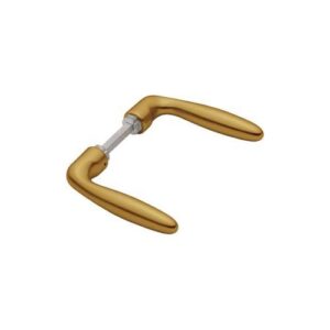 Türdrückerpaar - Türdrückerpaar Verona 1510 Alu.F4 o.Rosetten 4-KT.8mm HOPPE – Bild 1