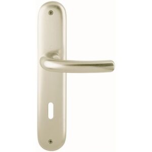 Langschildgarnitur - Langschildgarnitur Tôkyô 1710/273P Alu.F2 OB 72mm DIN L/R HOPPE – Bild 1