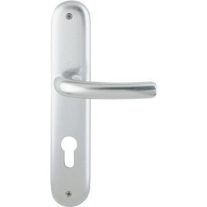 Langschildgarnitur - Langschildgarnitur Tôkyô 1710/273P Alu.F1 PZ 72mm DIN L/R HOPPE – Bild 1