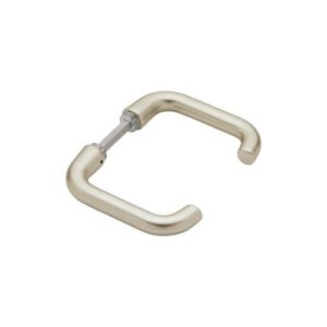 Türdrückerpaar - Türdrückerpaar Paris 138L Alu.F2 o.Rosetten 4-KT.8mm HOPPE – Bild 1