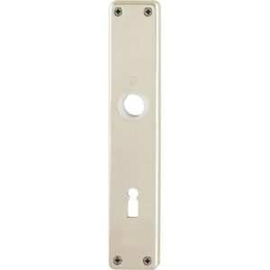 Langschildpaar - Langschildpaar 202SP F2/neusilberfarbig F2 BB 72mm HOPPE – Bild 1