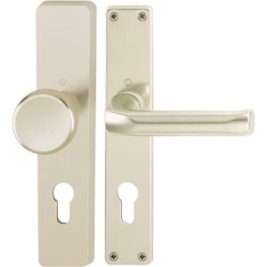 Langschildgarnitur - Langschildgarnitur London 54/227/202SP/113 Alu. F2 PZ 72mm DIN L/R HOPPE – Bild 1