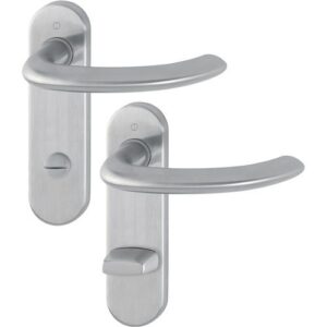 Kurzschildgarnitur - Kurzschildgarnitur Mar.E1138Z/353K VA F69 SK/OL rd Drückergrt.HOPPE – Bild 1