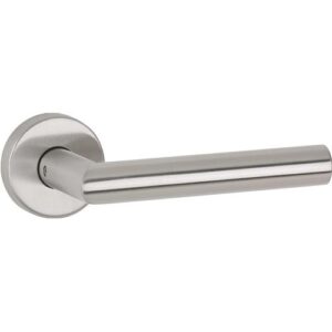 Tecwerk Drückergarnitur - Drückergrt.Basic 02 VA 60 VA ma Gehrung DIN L/R D/D 30 TECWERK – Bild 1