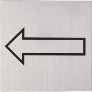 Hinweiszeichen - Hinweiszeichen NW-4600-4 VA Farb-Nr.60 B.126mm H.126mm TECWERK – Bild 1