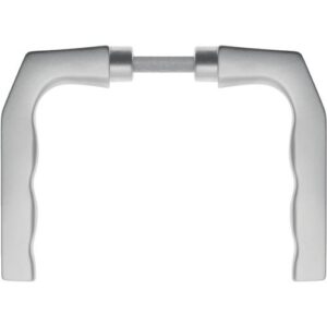 Türdrückerpaar - Türdrückerpaar 125Z Alu.F1 o.Rosetten 4-KT.8mm EDI – Bild 1