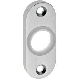 Drückerrosette - Dr.-Ros.3392/0000 Alu.F1 Schildst.8mm rd.ov.EDI – Bild 1