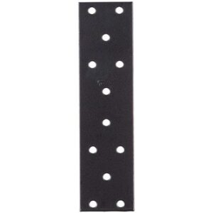 Lochplatte - Lochplatte H155xB40xS2mm STA roh,verzinkt,schwarz ku.-besch.GAH – Bild 1