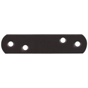 Flachverbinder - Flachverb.L.77mm B.19mm S.2mm STA schwarz ku.-besch.GAH – Bild 1