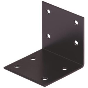 Breitwinkel - Breitwinkel Maß a 60mm Schenkel-L.60mm blau verzinkt,schwarz beschich. – Bild 1