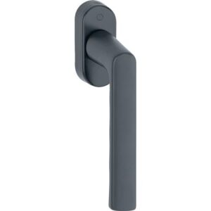 Fenstergriff - Fenstergriff Hamburg 0700L/U26 Alu.F9714M schwarz ma 32-42mm Stand.HOPPE – Bild 1