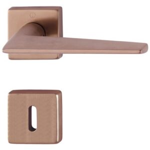 Rosettengarnitur - Rosettengrt.Macau M1646/843KV/843KVS MS F84-1-R OB DIN L/R D/D HOPPE – Bild 1