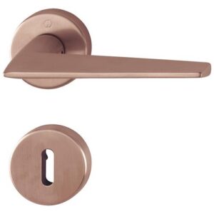 Rosettengarnitur - Rosettengrt.Macau M1646/42KV/42KVS MS F84-1-R OB DIN L/R D/D HOPPE – Bild 1