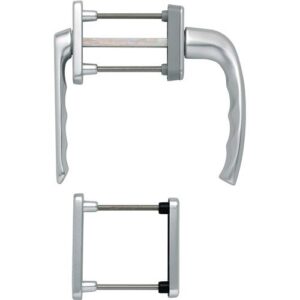 Balkongarnitur - Balkongarnitur NY 099KH/961N/U10/? Alu.F1 63-73mm 4-KT.7mm HOPPE – Bild 1