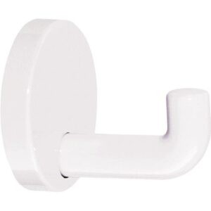 Einzelhaken - Einzelhaken 801.90.010 einfach A.30mm PA rubinrot 33 D.40mm HEWI – Bild 1