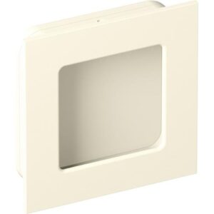 Schiebetürmuschel - Schiebetürmuschel 544.60B PA 99 reinweiß ma quad.TS ab 17mm f.HLT – Bild 1