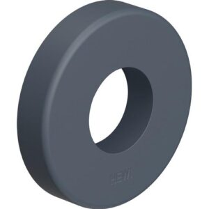 Drückerrosette - Dr.-ros.305.23PBRLN 99 Ku.99 Schildst.10,5mm rd.rd.HEWI – Bild 1