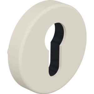 Schlüsselrosetten-Paar - Schlüsselrosetten-Paar 306.23PB 99 Ku.99 Schildst.10,5mm BB rd.HEWI – Bild 1