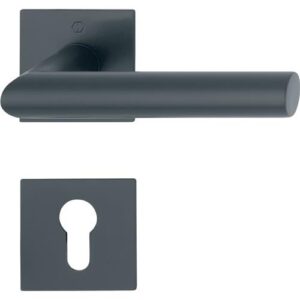 Rosettengarnitur - Rosettengrt.Ams.E1400Z/848N/848NS VA F9714M Gehrung PZ DIN L/R HOPPE – Bild 1