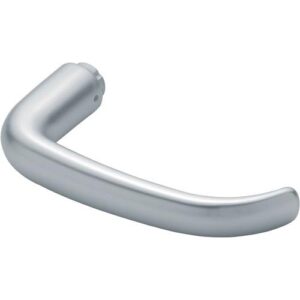 Türdrückerlochteil - Türdrückerlochteil 1301 Alu.F1/naturf.4-KT.8mm DIN L/R HOPPE – Bild 1