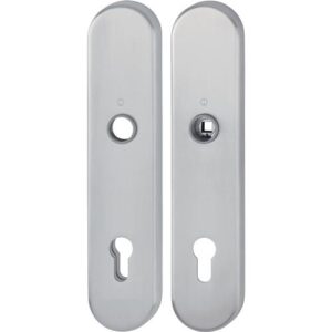 Langschildpaar - Langschildpaar F69 VA ma F69 PZ 92mm HOPPE – Bild 1