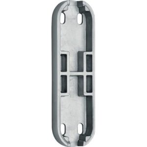 Untersatz zu Türtreibriegel - Untersatz zu Türtreibr.Vario f.aufliegende Stangen silber elox.DENI – Bild 1