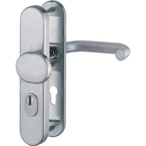 Feuerschutzgarnitur - FS-Garnitur Paris FS-E138F/3331/3310 VA F69 D/D TS 42-47mm PZ rd DIN L/R HOPPE – Bild 1