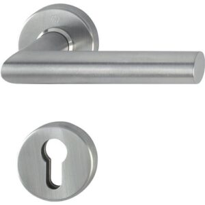 Rosettenhalbgarnitur - Rosettenhalbgarnitur Ams.E1400Z/42/42S VA F69 4-KT.8mm f.Kombischutz HOPPE – Bild 1