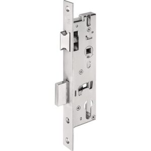 Rohrrahmen Einsteckschlösse - RR Einsteckschlösse 1438 PZ 45/92 VA rostfr.Riegelausschl.24mm 245mm WILKA – Bild 1