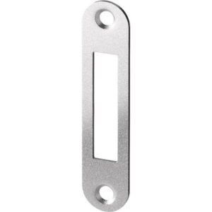 Flachschließblech - Flachschließbl.S412 silber rd Stulp-B.20mm BKS – Bild 1