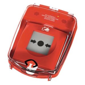 Schutzhaube - Schutzhaube e-Cover m.Öffnungsalarm z.Sicherung v.Druckknopfmeldern Ku.rot GFS – Bild 1