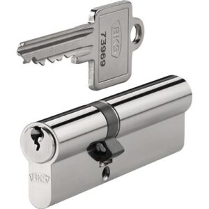 BKS Profildoppelzylinder - Profildoppelzylinder PZ 8812 40/65mm NuG beids.Anz.Schlü.3 versch.-schl.BKS – Bild 1