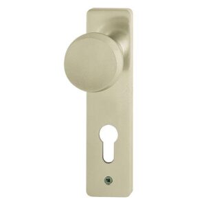 Knopfkurzschild - Knopfkurzschild 58/202K Alu. F2 Entf. 72mm PZ HOPPE – Bild 1